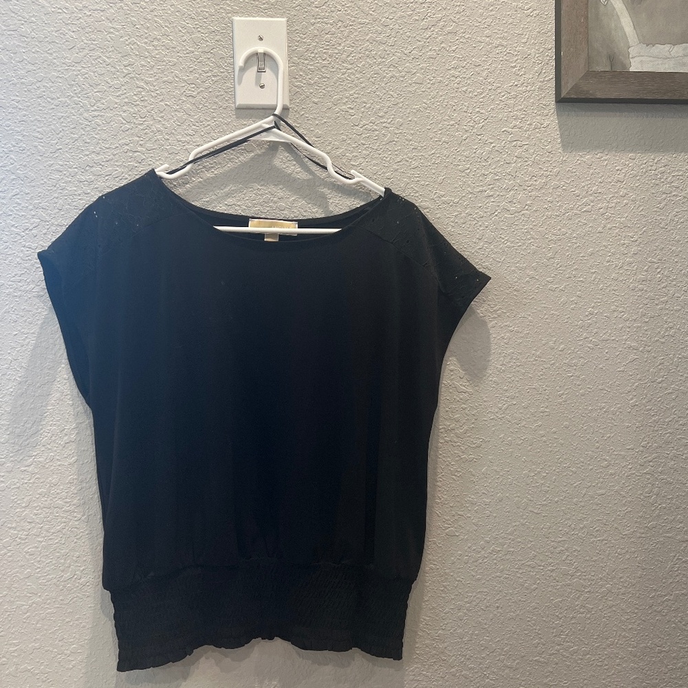 Womens black blouse